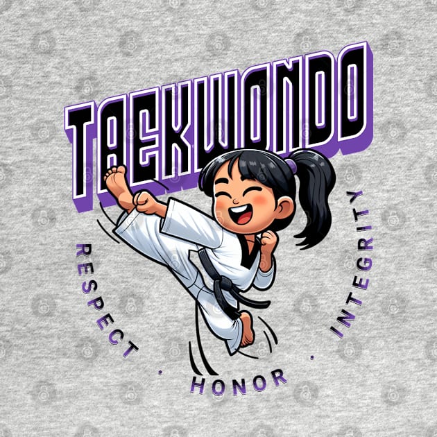 Taekwondo: Respect, Honor, Integrity by NUNEZ CREATIONS